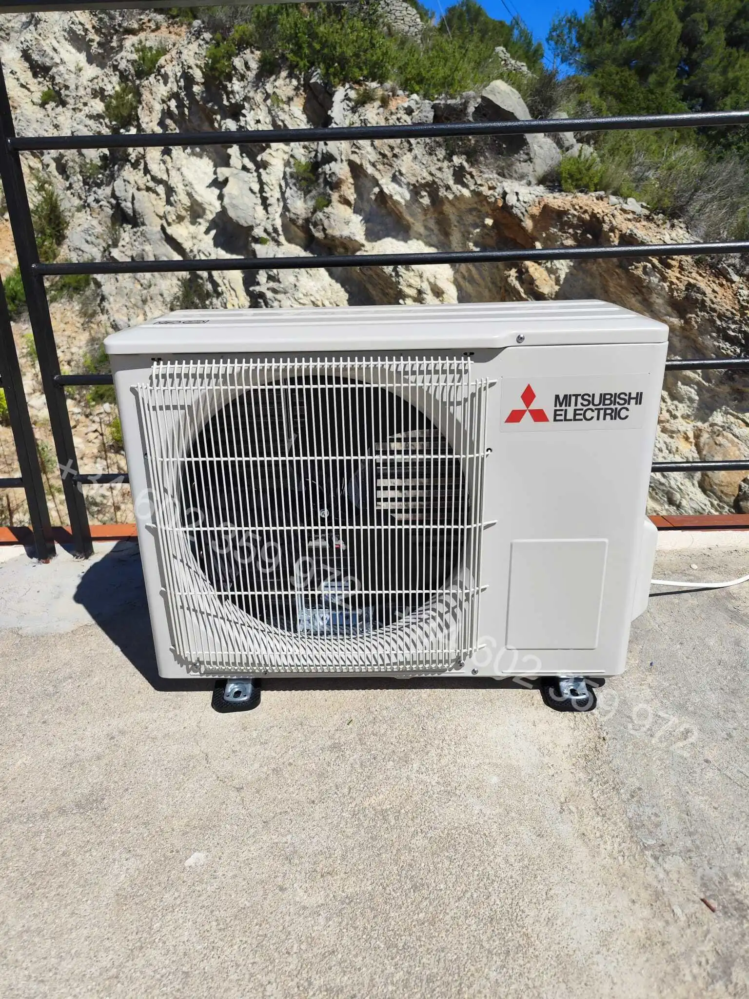 Mitsubishi AC installation Calpe